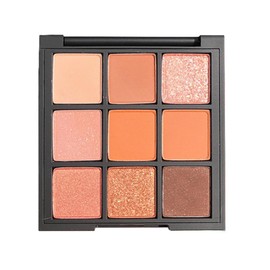 GHFCZOO Rose Gold Dark Brown Colorful neutral Eyeshadow Palette Makeup,9Color Matte Shimmer Natural Smokey Eye Eyeshadow palettes Highly Pigmented Neutral Long Lasting Waterproof (09#)