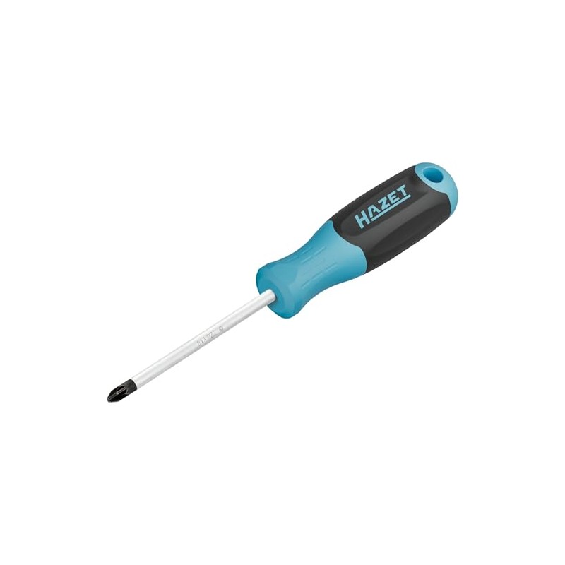 HAZET Pozidriv Screwdriver 811-PZ2, PZ2 Profile, 215 mm Total Length,