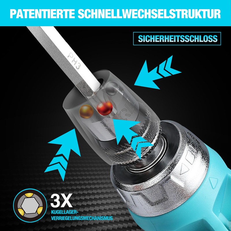 DURATECH Screwdriver 12 in 1 Function, Ratchet Screwdriver Set with