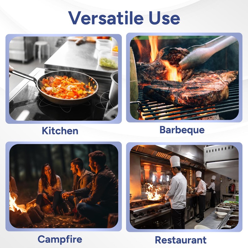 Casa Platino Mini Oven Mitts Set, 8-Piece – 500°F Heat