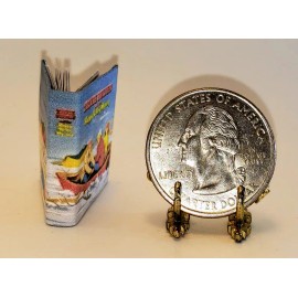 Lee Ann Borgia Miniature Books 1:12 SCALE MINIATURE BOOK THE HAPPY VALLEY MYSTERY  TRIXIE BELDEN DOLLHOUSE SCAL