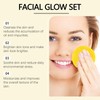 Facial Glow Set - Glow Wash, Glow Up Pads (40