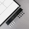JILoffice Magnetic Dry Erase Calendar Whiteboard, 4 Month White Board