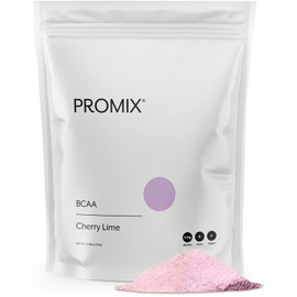 Promix BCAA Post-Workout Energy Powder - 5g Micronized BCAAs, Sugar Free, Plant Based, Vegan, Keto - Cherry Lime - 30 Servings (Pack of 1)