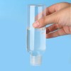 ccHuDE 8 Pcs 100ml Plastic Travel Bottles Empty Transparent Dispenser