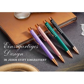 INNObeta Thank You Ballpoint Pen Gifts Appreciation Ballpoint Pen Set with 4 for Women Employee Colleague Therapist Friends - Thank You