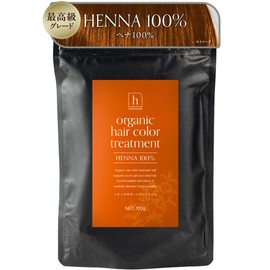 Henna Hair Dye Orange Henna 100% Organic Hair Color Treatment Color Herb Powder No Synthetic Ingredients Hair Color Gentle on Hair and Scalp HENNA (h Natural) (3.5 oz (100 g, Orange)