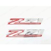 OEM 2pcs 2019-2023 Chevy Silverado Z71 Emblem OEM Fender Chrome