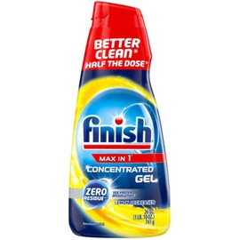 Finish Max in 1 Concentrated Gel Lemon 26 oz (Pack of 3) Y