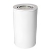 White Gloss GU10 Floor or Table Lamp Uplighter with Tilt