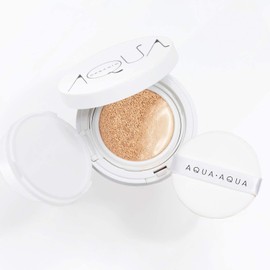 Aqua Organic Cushion Compact Special Set, Foundation, Light Beige, 0.3 oz (9.0 g) (x1)