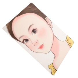COHEALI Face Painting Practice Board: Face Colored Makeup Training Template Stage Makeup Painting Tool Makeup Painting Exercise Boards Girl for Stage&Home
