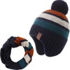 AHAHA Boys Winter Hat Baby Beanies with Earflap Upgrade Fleece-Lined