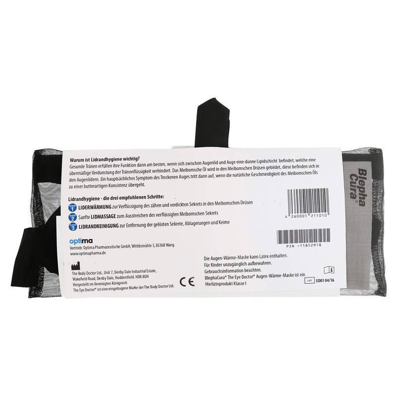 Blephacura TED Eye Warming Mask Pack of 1