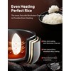 Toshiba Mini Rice Cooker, 3 Cups Uncooked Small Rice Cooker,