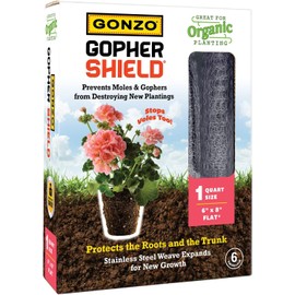 Gonzo 5036 Gopher Shield, Stainless Steel