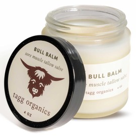 4 oz Sore Muscle Tallow Salve - Bull Balm
