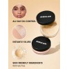Sheglam Polvo Fijador Baked Glow Radiant Translúcido Translucent