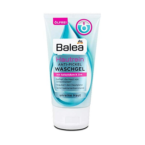 Balea Hautrein Anti-Spot Wash Gel Pack of 5 x 150