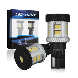 WENLE Super Explosive Light 3600 LM! T16 LED Back Lamp, White 6000K, 24W, For DC12V Cars, Left and Right