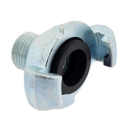 Compressed Air Coupling with Male Thread G 1 Inch Claw Coupling 42 mm Jet Galvanised / NBR
