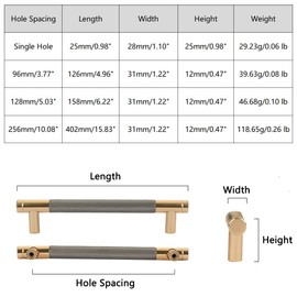 Pack of 4 Cabinet Handles, 128 mm Aluminium Alloy Kitchen Cabinet Door Handle, Aluminium Alloy Cabinet Handles, Door Arch Pull Handle, Hardware Kitchen Handle Pull for Cupboards Cupboard Handles