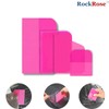 RockRose Pink PPF Squeegee Angled - 4 x 3 inches