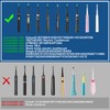 5 Pack Electric Toothbrush Replacement Heads Compatible with Fairywill,Toothbrush Heads