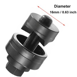 SagaSave 16mm Sheet Metal Hole Punch, Metal Hex Hole Cutter for Sink Steel Plate Stainless Steel Metal