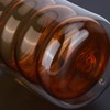 200ml DoubleLayer Glass Mug HeatResistant 3 Dimensional Spiral Cup for