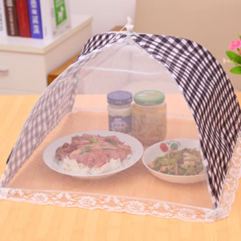 Pop Up Mesh Food Cover Collapsible Food Fly Net Cover