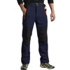 TBMPOY Men's Winter Hiking Pants Waterproof Softshell Fleece Lined Athletic