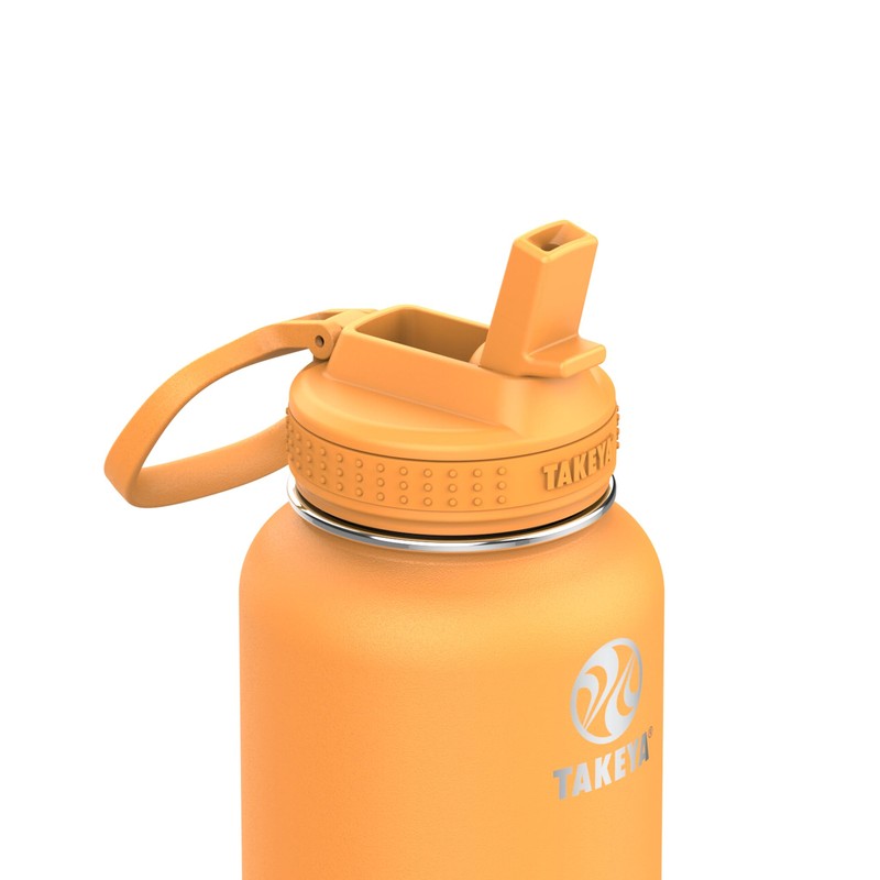 Takeya Actives Botella de agua de acero inoxidable aislada al