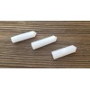 NATURAL WHITE AGATE SINGLE TERMINATED GEMSTONE CRYSTAL PENCIL POINT (ONE)