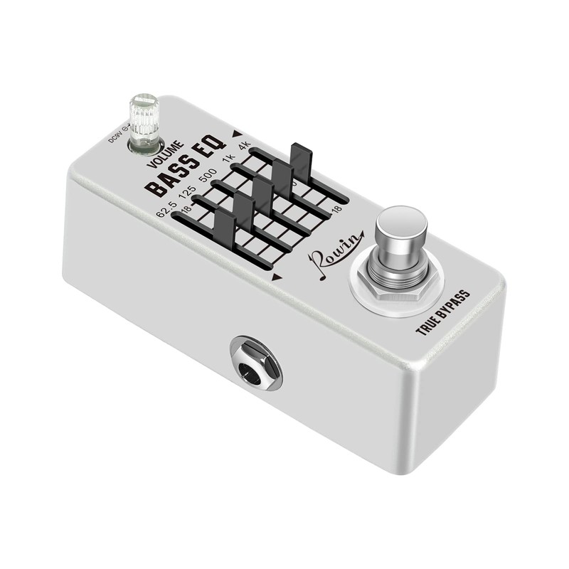 Rowin Bass EQ Pedal 5 Band Equalizer Pedals For Bass