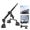 Lupholue 44-Inch Extendable Selfie Stick Car Mount Kit Universal Suction