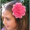 Celeste Silk Flower Hair Clip (Light Pink)