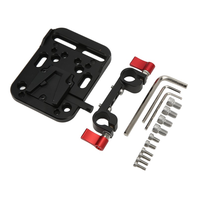 V Mount Lock Battery Plate Power Supply Splitter Adapter with
