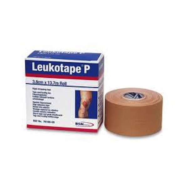 BSN Leukotape P Sports Tape 1.5'' x 15 Yard Roll #76168 each Use with Cover-Roll