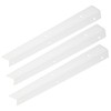 SOTECH Set of 3 Support Brackets 400 mm White Including