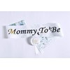 NEWHAPPYLAND Sash for Baby showers Decorations Naturals Sash & Tinplate