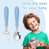 DIYJEP 9 Pieces Toddler Cutlery Set, Baby Cutlery with Storage