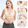 netdraw Women's Bamboo Viscose Nursing Sleep Bra, Ultra Soft Wire-Free