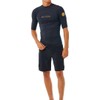 RIP CURL Mens Dawn Patrol Performance UPF Short Sleeve Rash