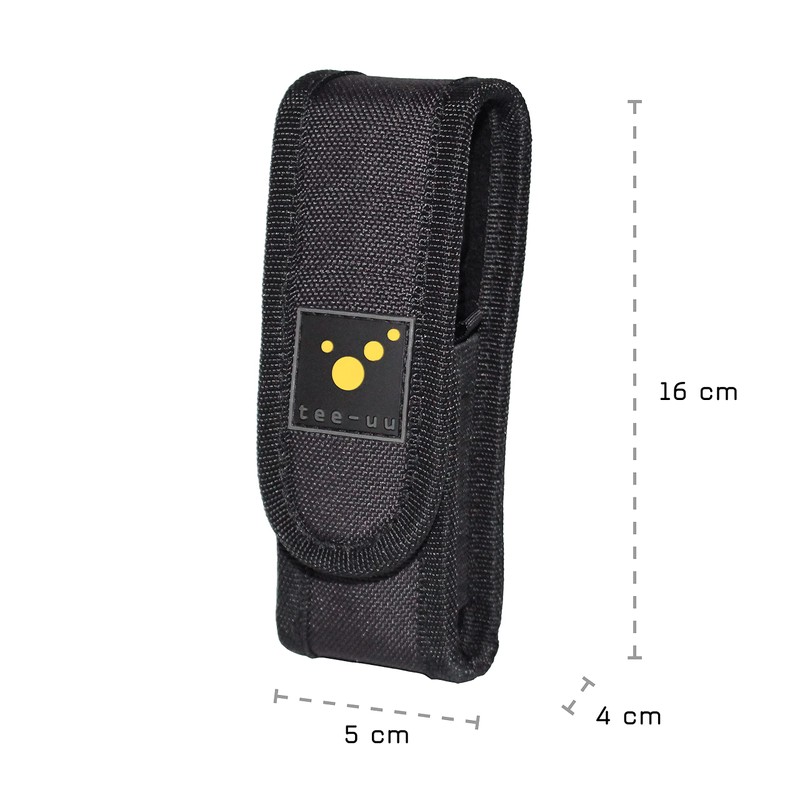 tee-uu Single TAC Holster (Black)