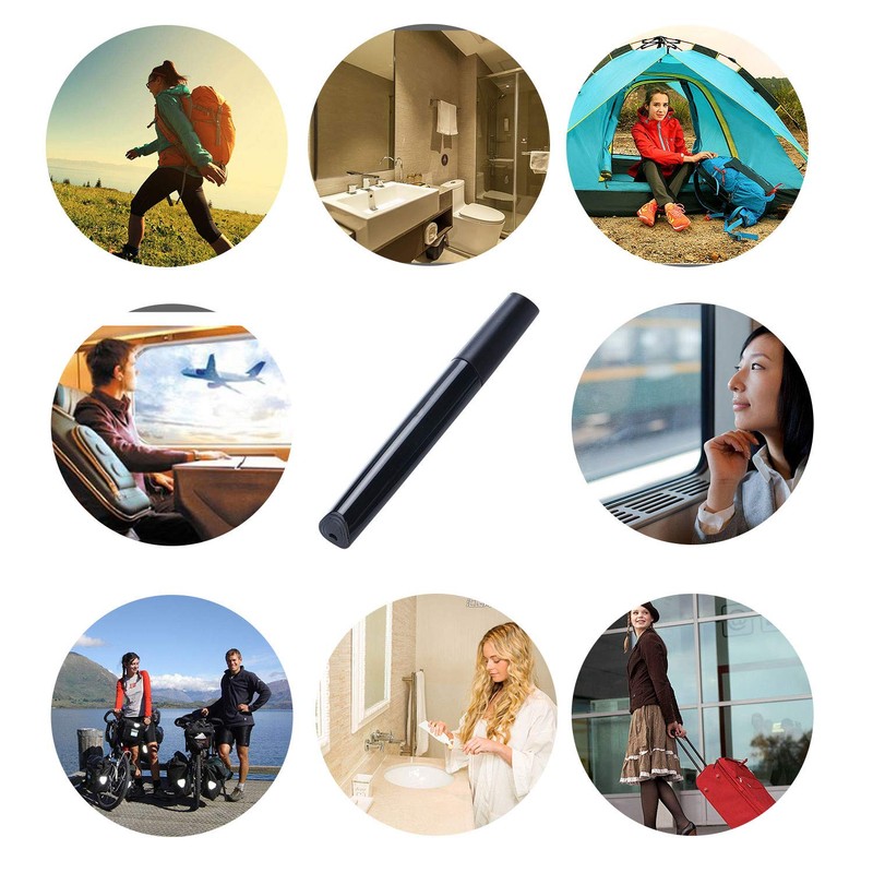 Hiyoo Toothbrush Travel Case, Plastic Container Toothbrush Holder Brushes Box