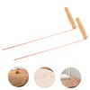 ABOOFAN 2pcs Copper Grounding Rods for Water Dowsing and Ghost