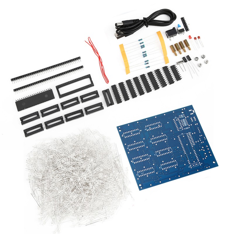 LED Light DIY Kit 3D Printed Circuit Board Stable Printed