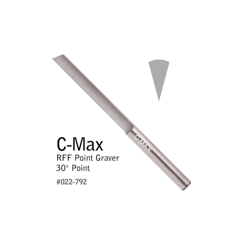 GRS 022-792 C-Max RFF Point Carbide Graver 30