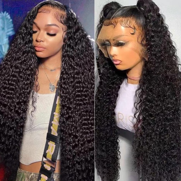 Water Wave 13x6 HD Lace Front Wigs Human Hair 200%